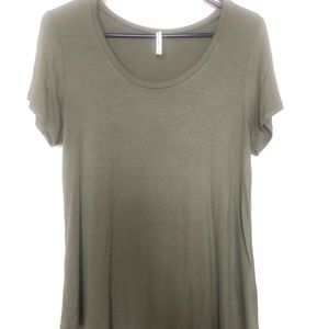 Olive green t-shirt